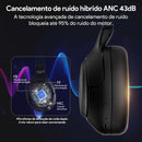 QCY-H3 ANC Auscultadores sem fios, Bluetooth 5.4, Hi-Res Audio, Over Ear Headset