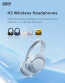 QCY-H3 ANC Auscultadores sem fios, Bluetooth 5.4, Hi-Res Audio, Over Ear Headset