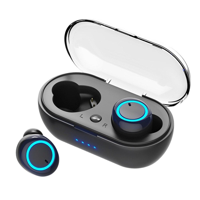 fone de ouvido sem fio Bluetooth Y50