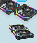 Jumpeak CS120 ARGB – Ventilador de Refrigeração Modular 360mm / 240mm, Empilhável e de Alto Desempenho