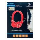 Fone Kapbom Headphone Stereo Bluetooth, Micro SD, AUX, MP3 KA-B05
