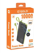 Carregador Portátil 4 Saídas 10000mAh 3.1A A'Gold BTE-09A
