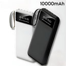 Carregador Portátil 4 Saídas Visor e Lanterna 10000mAh A'Gold BTE-18A