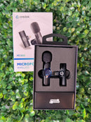 Microfone Lapela Sem Fio Lightning Plug And Play Onistek MC802