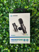 Microfone Lapela Sem Fio Lightning Plug And Play Onistek MC802